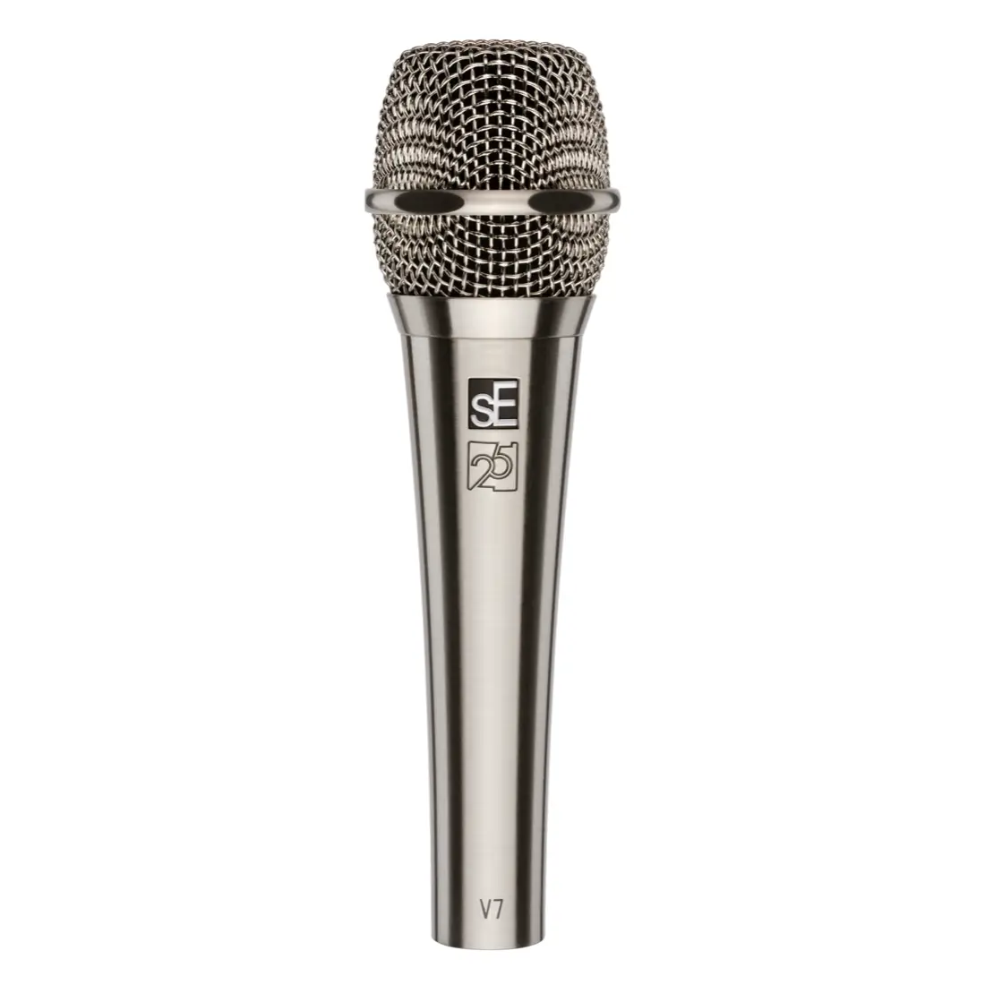 sE Electronics V7 Nickel 25th Anniversary Microphone Front View