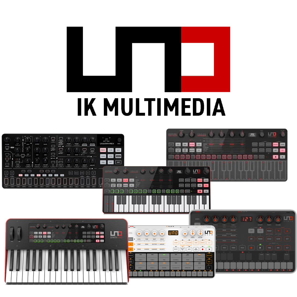 IK Multimedia UNO Synth Special Prices banner.