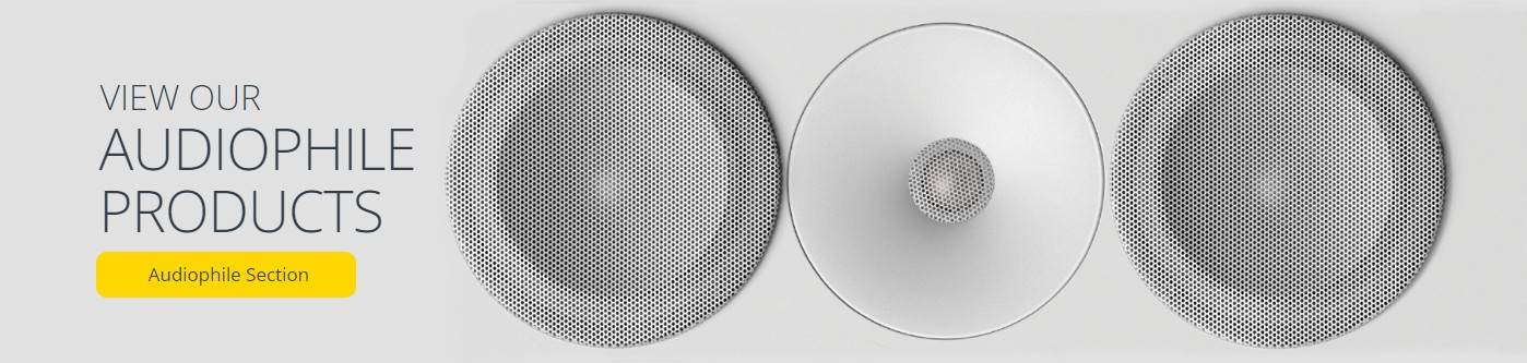 Hifi and Audiophile products page banner.