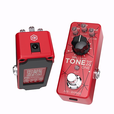 TONEX ONE Brown Sound Limited Edition Red front angel and back.