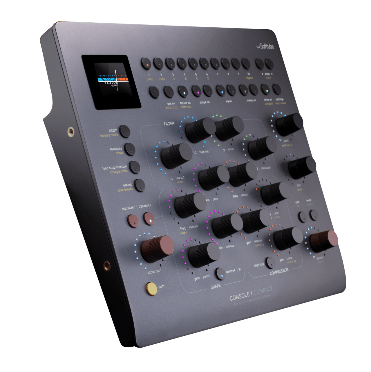 Softube Console 1 Compact Angel Front View