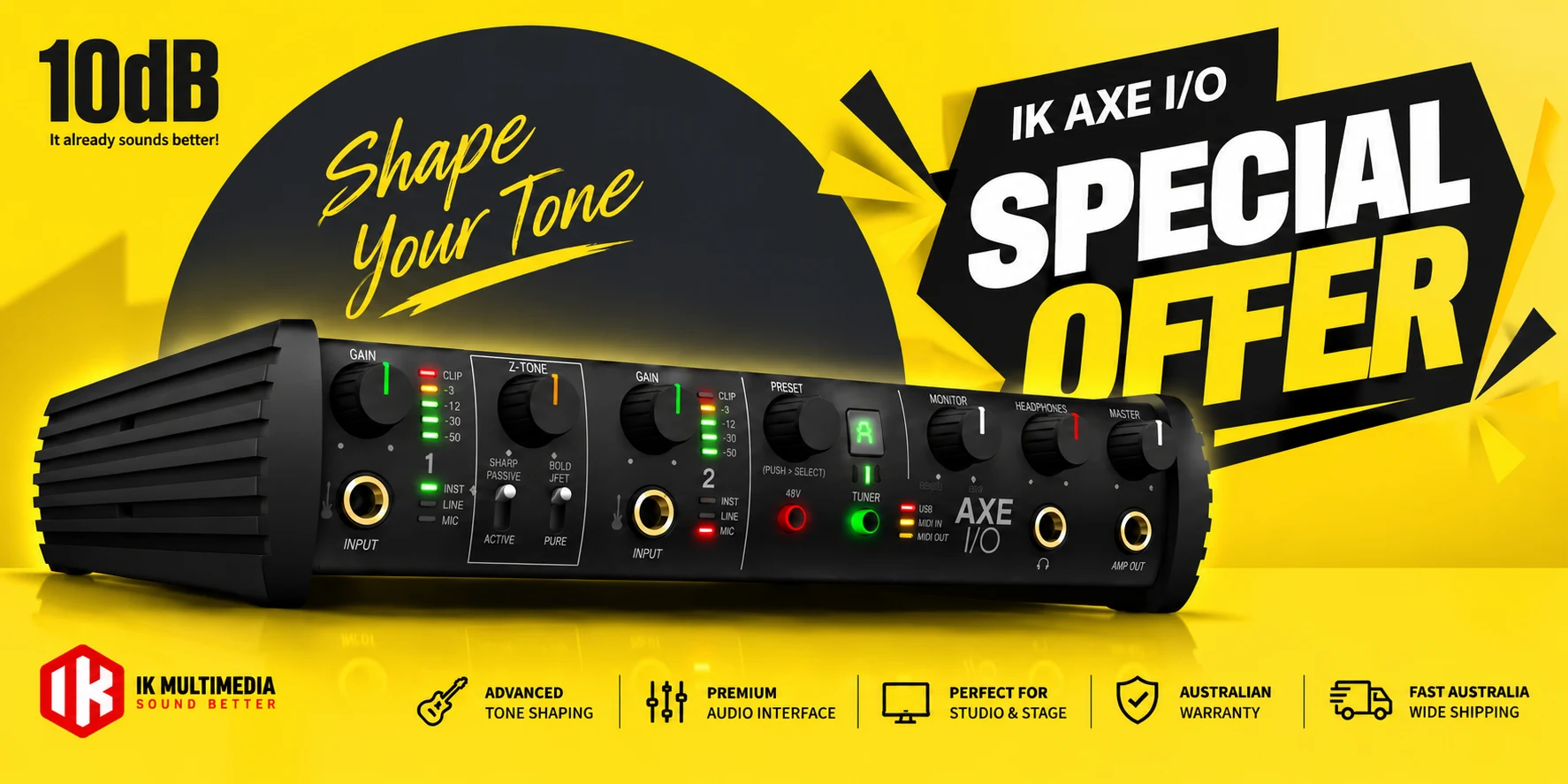 IK AXE I/O