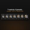 10dB DOUBLE controls: Voices, Detune, Delay, Drift, Width, Low Cut and Mix with value read-outs