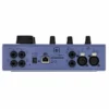 DiGiGrid D rear panel with monitor and line outputs, 12V power input, SoundGrid PoE Ethernet port and two XLR inputs